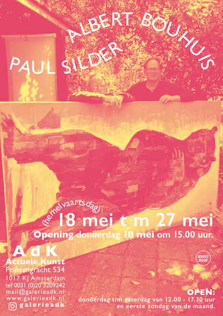 Affiche tentoonstelling Bouhuis en Silder